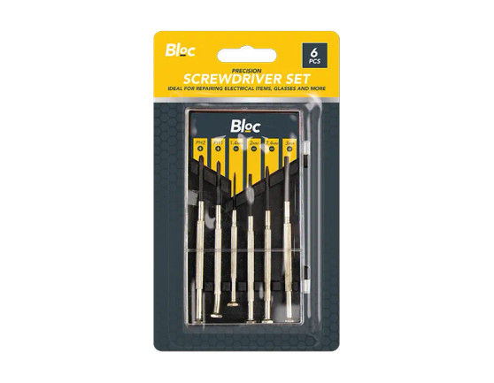 Precision Screwdriver Set - 6 Piece