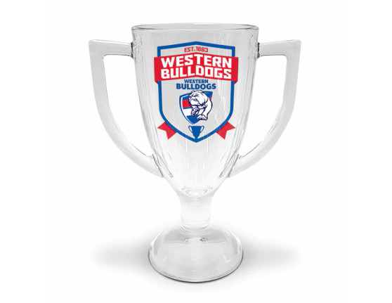 Western Bulldogs Trophy Glass