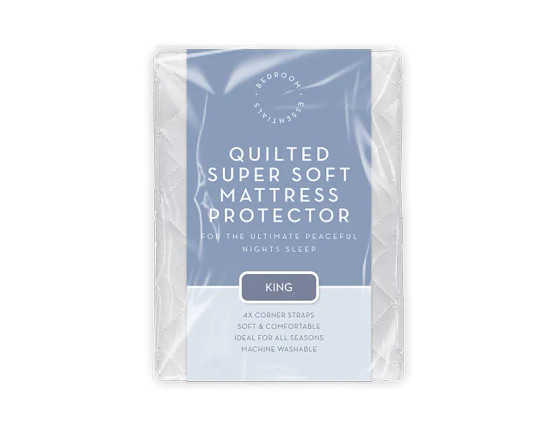Quilted Super Soft Mattress Protector - King