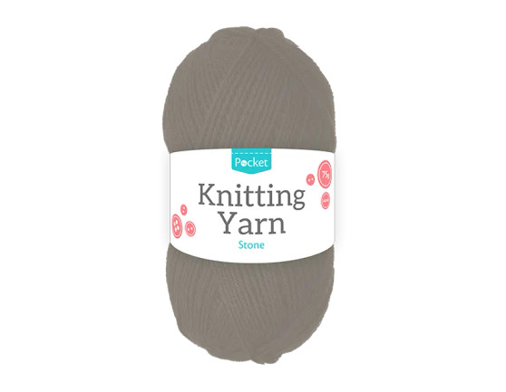 Acrylic Aran 75g Ball Stone