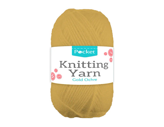 Acrylic DK 75g Ball Gold Ochre