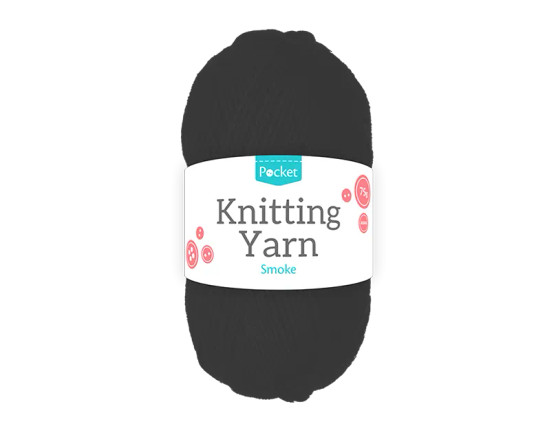 Acrylic Aran 75g Ball Smoke