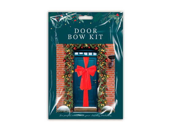 Cosy Festive Door Bow Kit