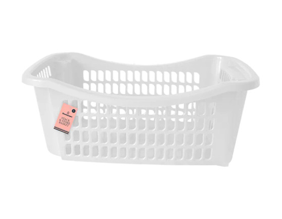 Large Stack & Store Basket - 5L - White