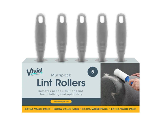Lint Rollers 5Pk