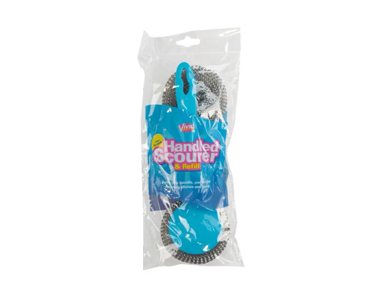 Non Scratch Plastic Scourer & Refill