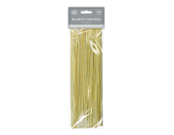 Bamboo Skewers - 150 Pack