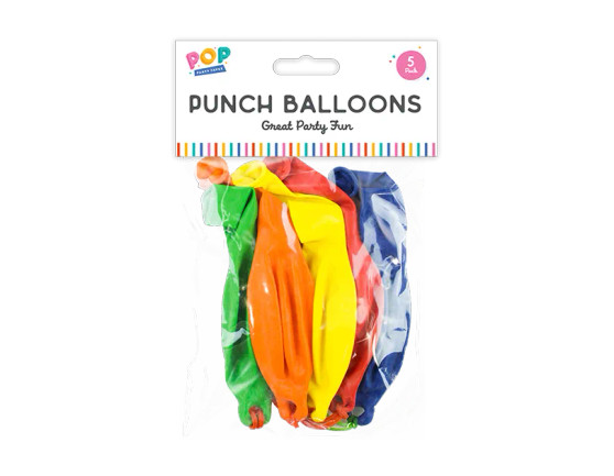 Punch Balloons 5pk