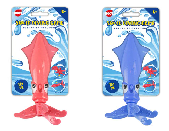 Squid Diving Game - Assorted