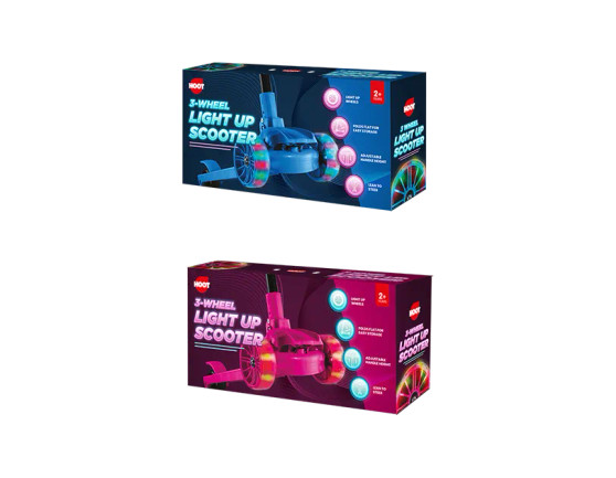 Light Up Scooter 3 Wheels