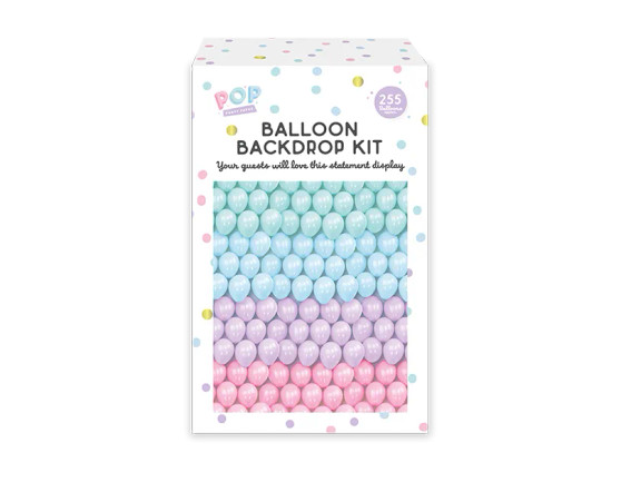 Pastel Balloon Backdrop Kit