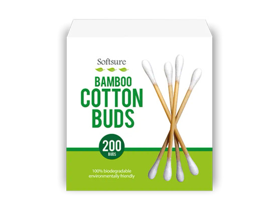 Bamboo Cotton Buds 200pk