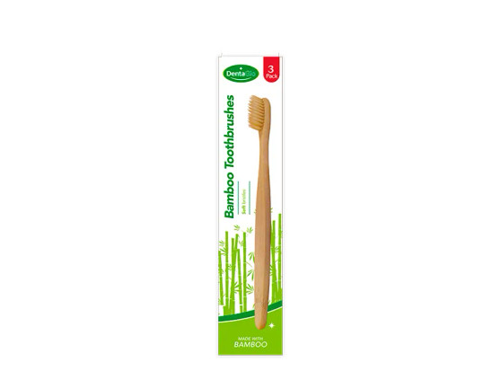 Bamboo Toothbrushes 3pk