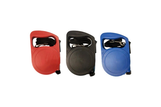 Paws & Claws 5m Retractable Pet Cat Dog Walking Lead *Assorted