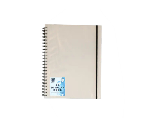 A4 Clear Display Book - 24 Clear Pockets