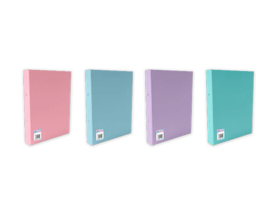 Pastel A4 Ring Binder - Assorted