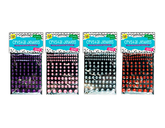 Self Adhesive Gems 110pcs - Assorted