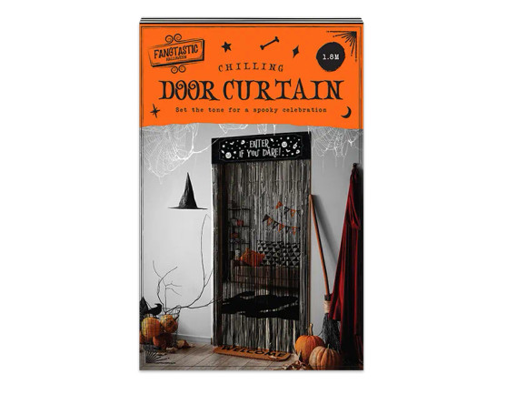 Spooky Door Curtain 1.8M