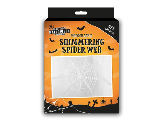 Holographic Shimmering Web 5Ft