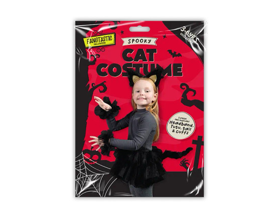 Children's Cat Costume 3-6yrs