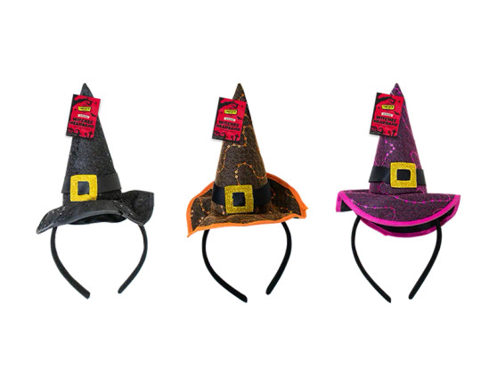 Halloween Witches Headband - Assorted