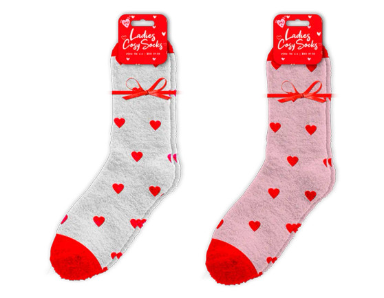 Valentine's Ladies Cozy Socks