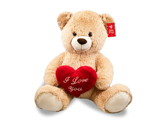 I Love You Plush Bear 55cm