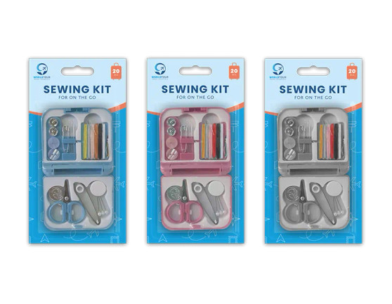 Travel Sewing Kit 20 Piece - Assorted