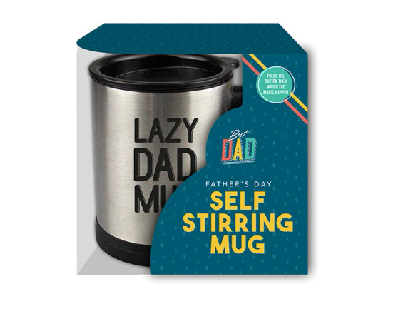 Father's Day Self Stirring Mug