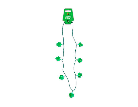 St. Patrick's Day 7 LED Necklace