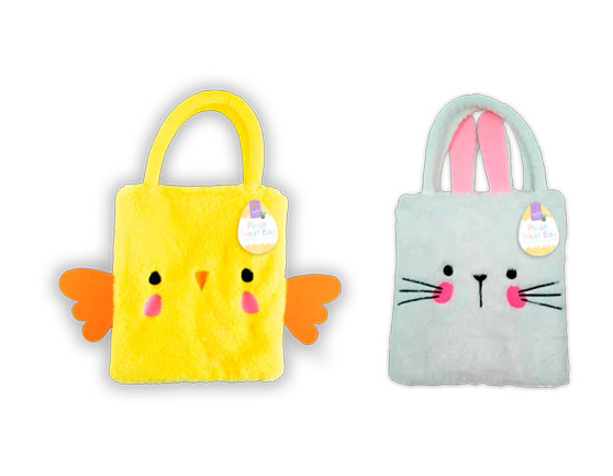 Easter Plush Treat Bag - Assorted