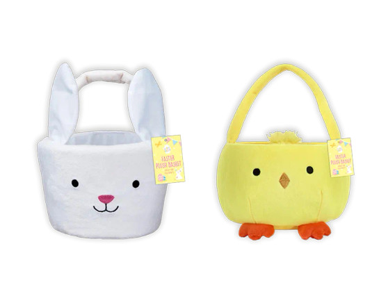 Easter Plush Basket - Assorted