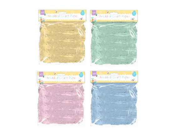 Shredded Craft Paper 40g - Assorted