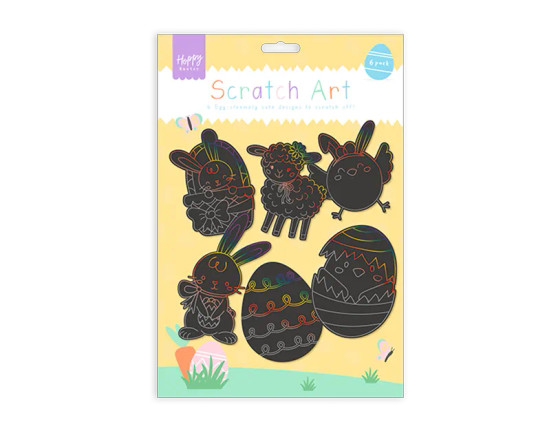 Easter Craft Scratch Art