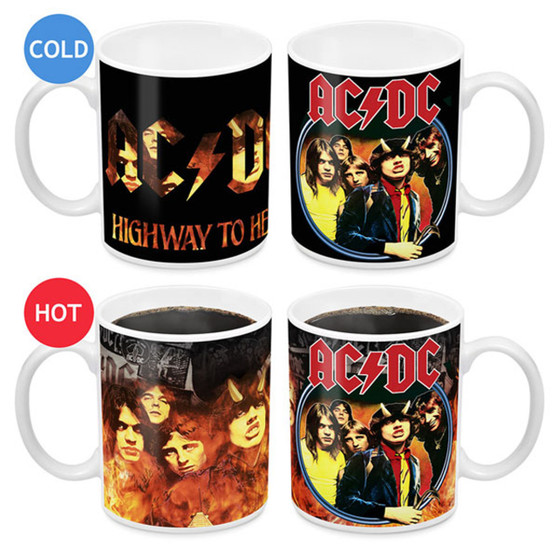 AC/DC Highway To Hell Heat Change Mug