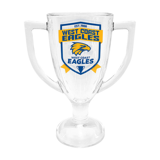 West Coast Eagles Trophy Glass