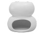 Bubble Oil Burner - White