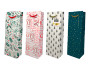 Christmas Luxury Foiled Bottle Bag