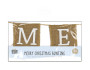Merry Christmas Hessian Bunting 2m