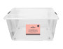 Clip Lid Storage Box With Wheels 80L