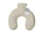 Faux Fur Neck Hot Water Bottle - Cream