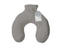 Faux Fur Neck Hot Water Bottle -Grey
