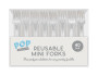 Mini Plastic Forks 40pk