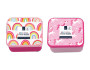 Girls Printed Food Boxes 3pk