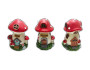 Resin Mushroom House 17cm - Assorted
