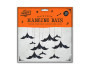 Halloween Hanging Bat Paper Decorations 10pk
