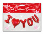 I Love You Foil Balloon Banner