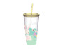 Easter Printed Tumbler with Spiral Straw 400ml