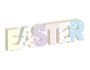 Easter Wooden Plaque 27cm