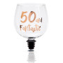 50 And Fantastic Rose Gold Tipple Topper